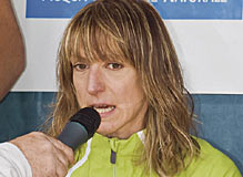 Emanuela Brizio- campionessa italiana skyrunning 2008. &copy;Alberto Locatelli