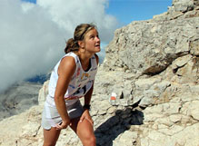 Emelie Forsberg, vincitrice Dolomites SkyRace 2012